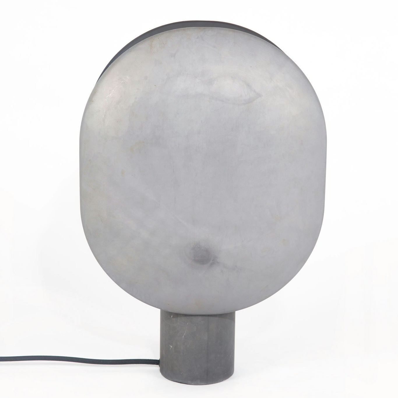 Clam Table Lamp, Oxidized