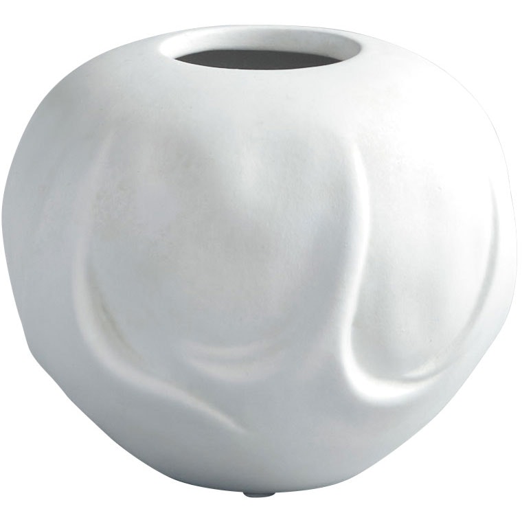 Orimono Vase 14,5 cm, Bone White