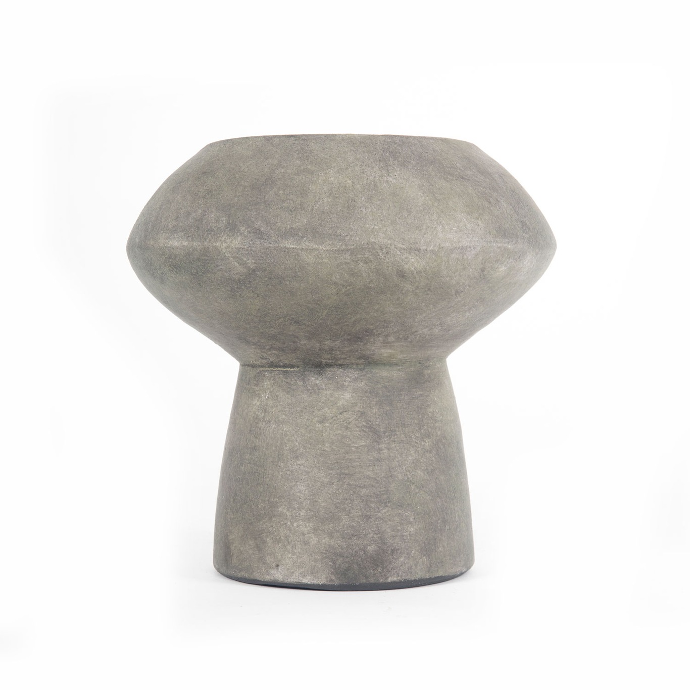 Sphere vase Cylinder, dark grey