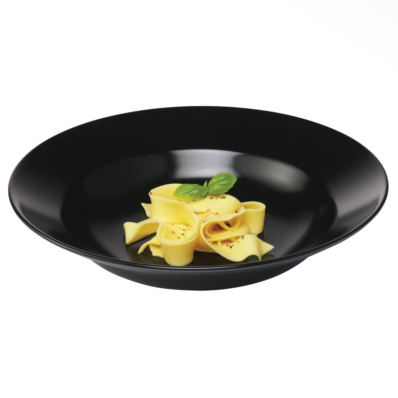 Quadro Pasta Plate 30 cm, Black
