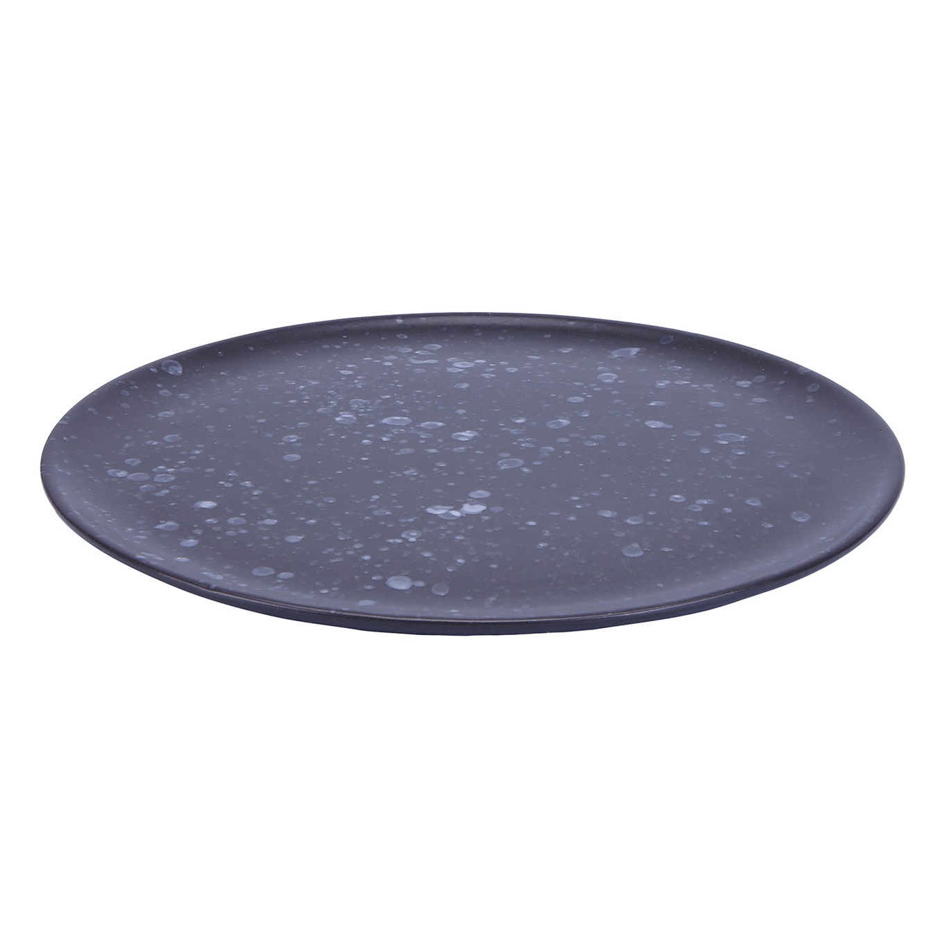 Raw Plate 23 cm, Black