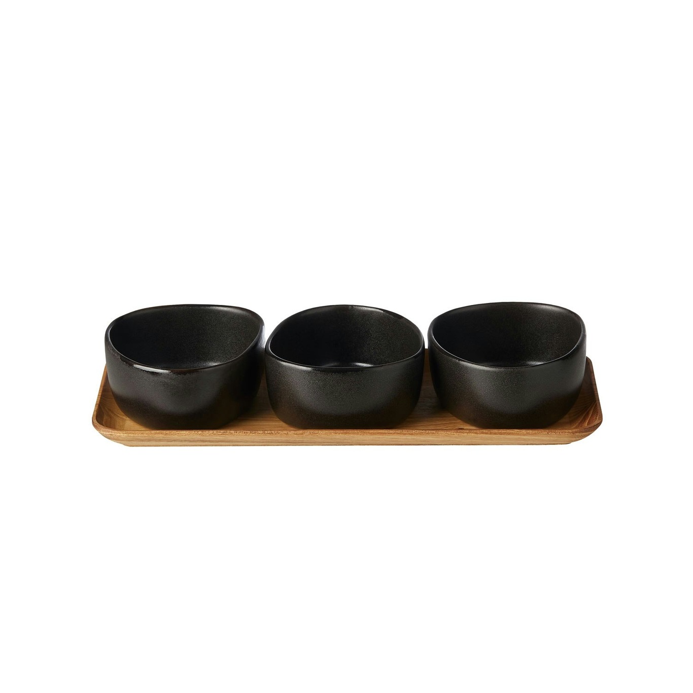 Raw Organic Bowls 3-pack, Titanium Black