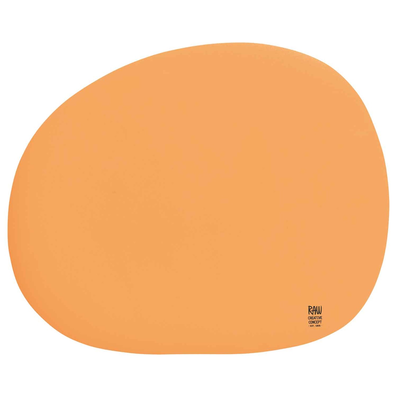 Raw Organic Placemat 33,5x41 cm, Orange