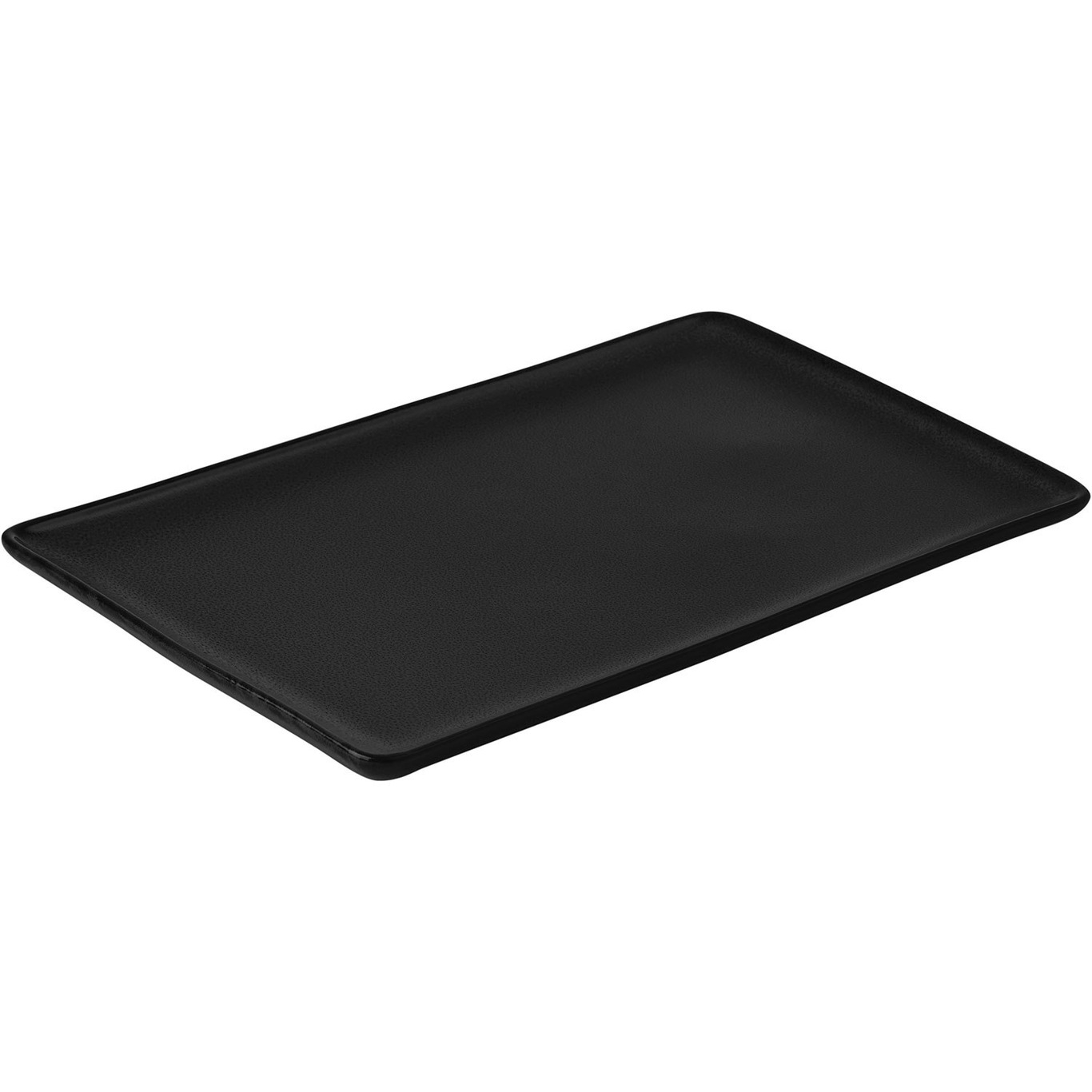 Raw Rectangular Plate 31,5x20 cm, Titanium Black