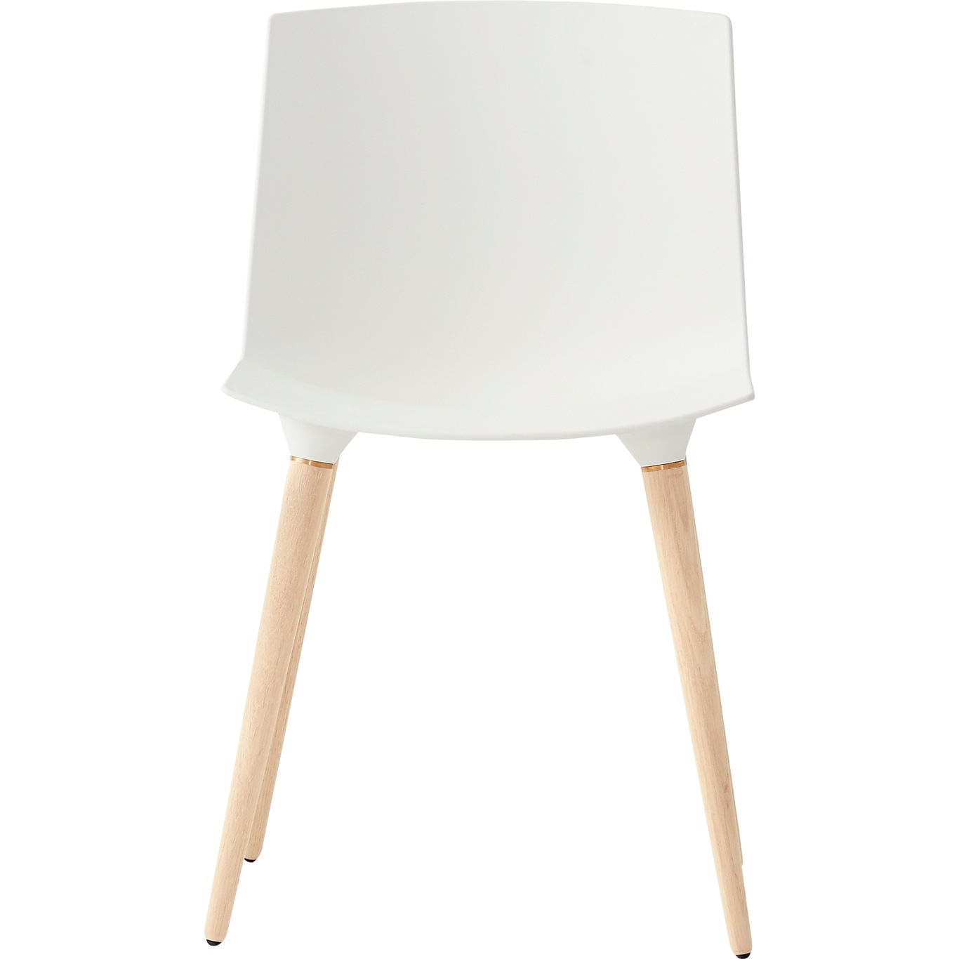 TAC Chair, White/White Pigmented Oak