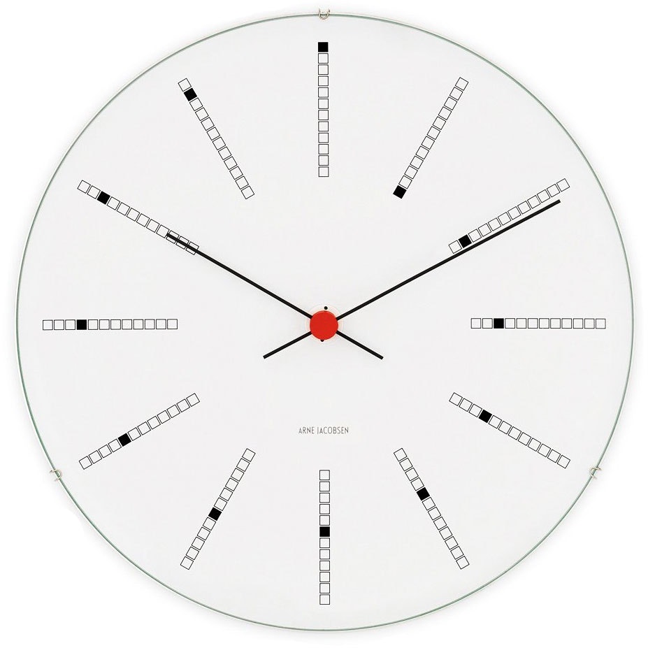 Bankers Wall Clock White, 210 mm