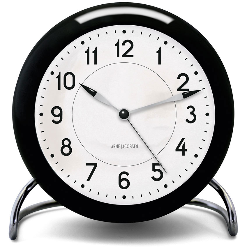Station Alarm Clock, Black