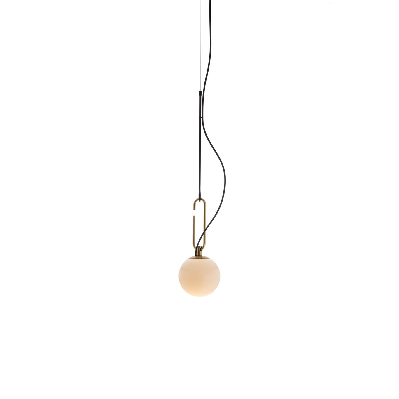 NH 14 Ceiling Lamp, Brass / Black