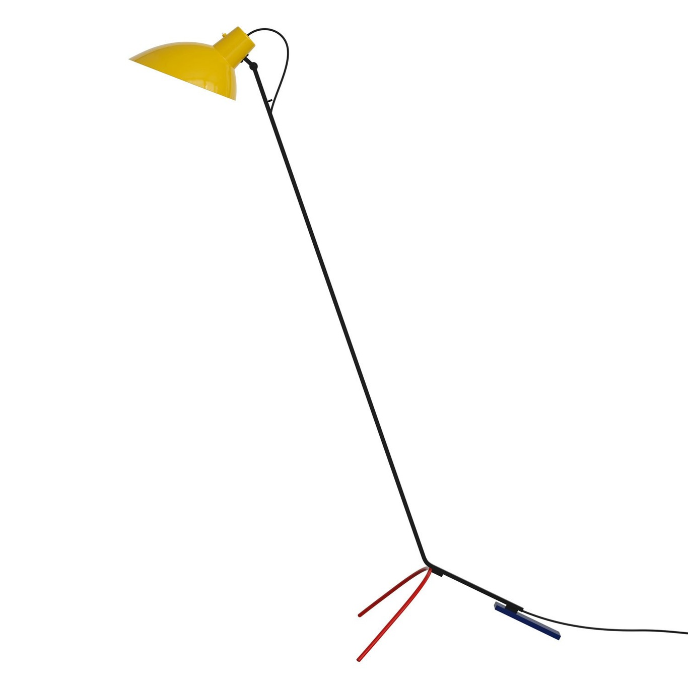 VV Cinquanta Floor Lamp, Mondrian / Yellow