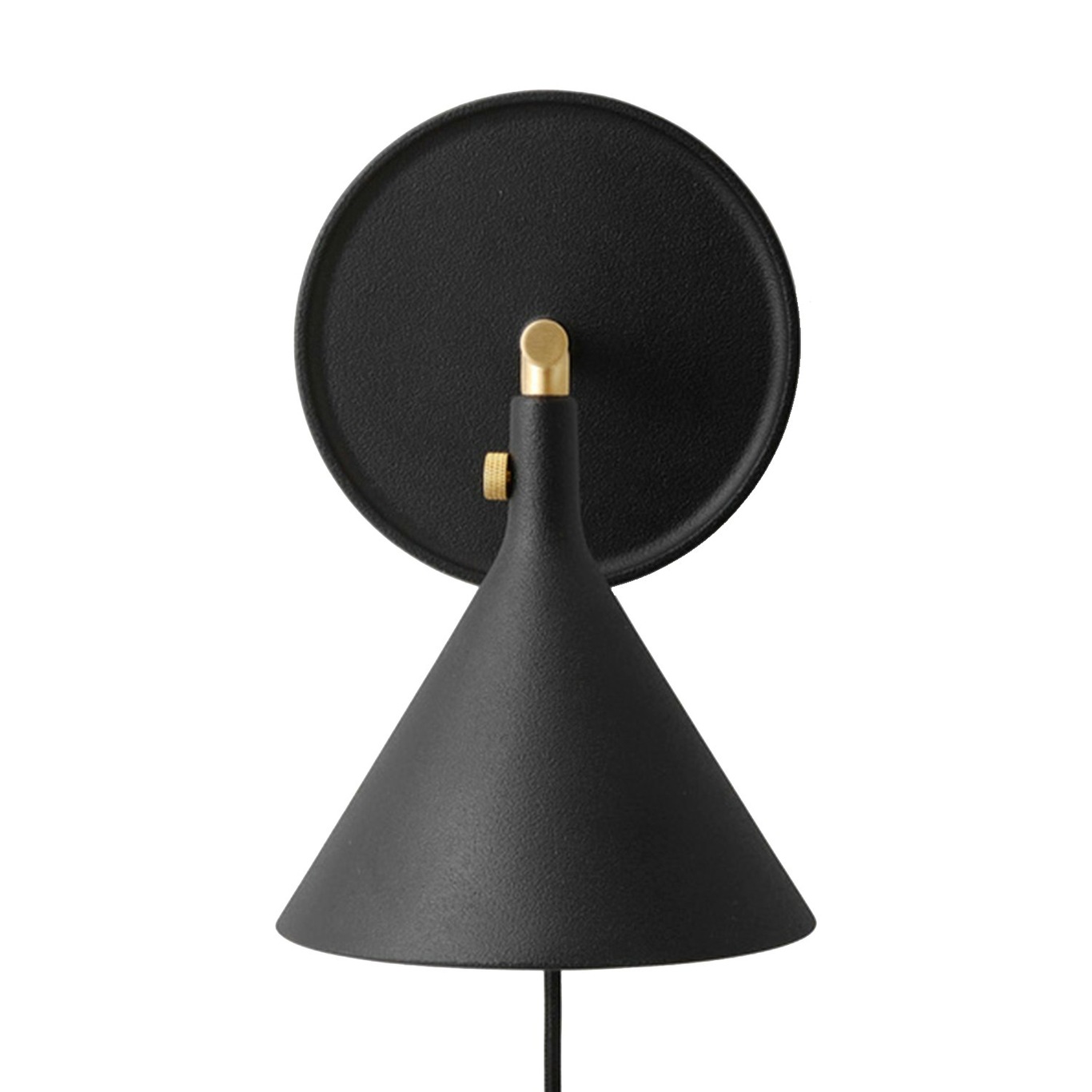 Cast Sconce Wall Lamp Black