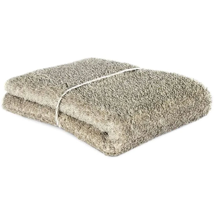 Towel Linen Terry 50x70 cm, Nature / Off-white