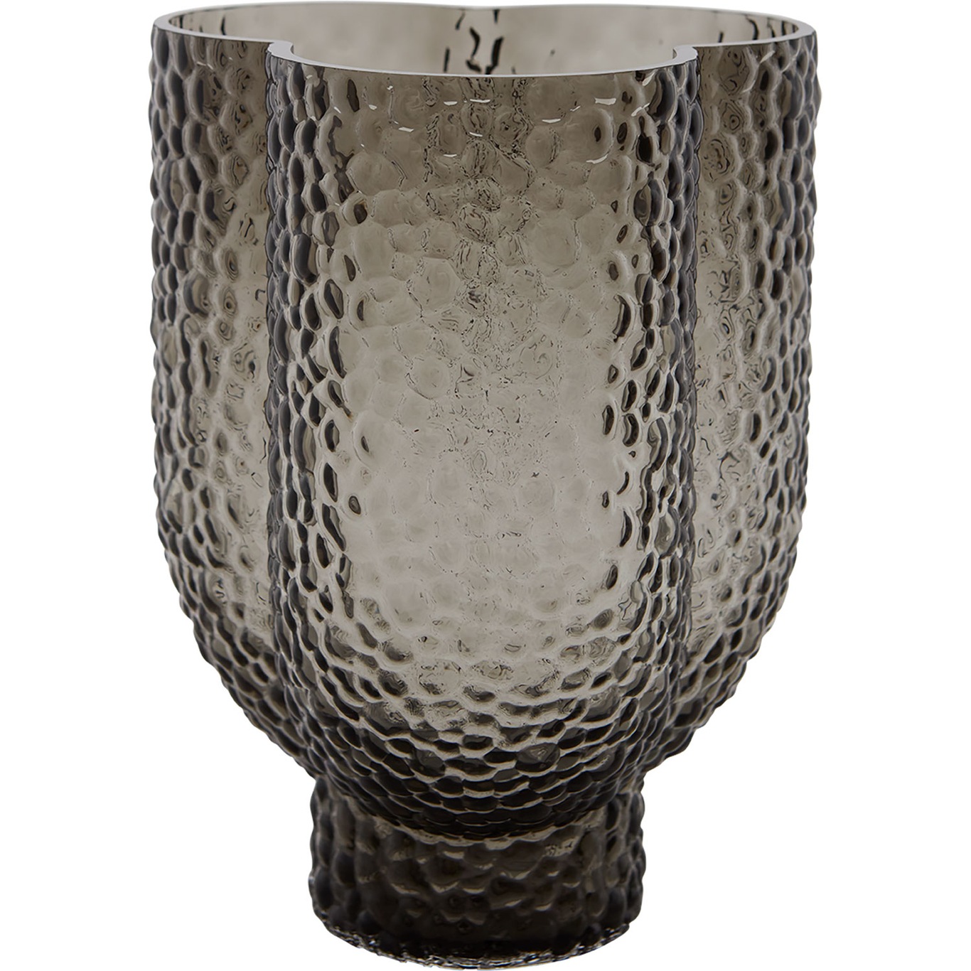 ARURA trio vase Black,L18,5xW16,2xH25 CM