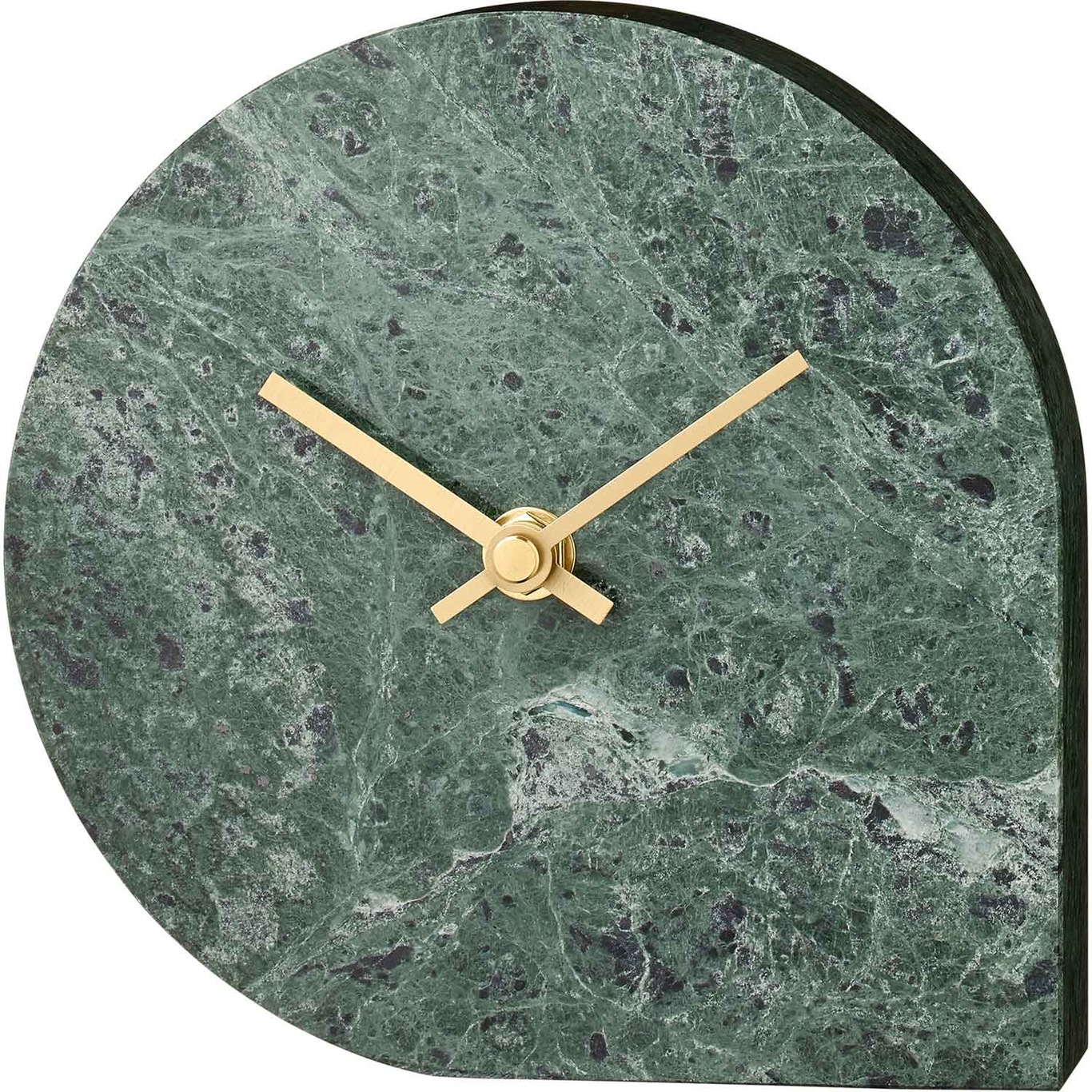 Stilla Table Watch, Green Marble