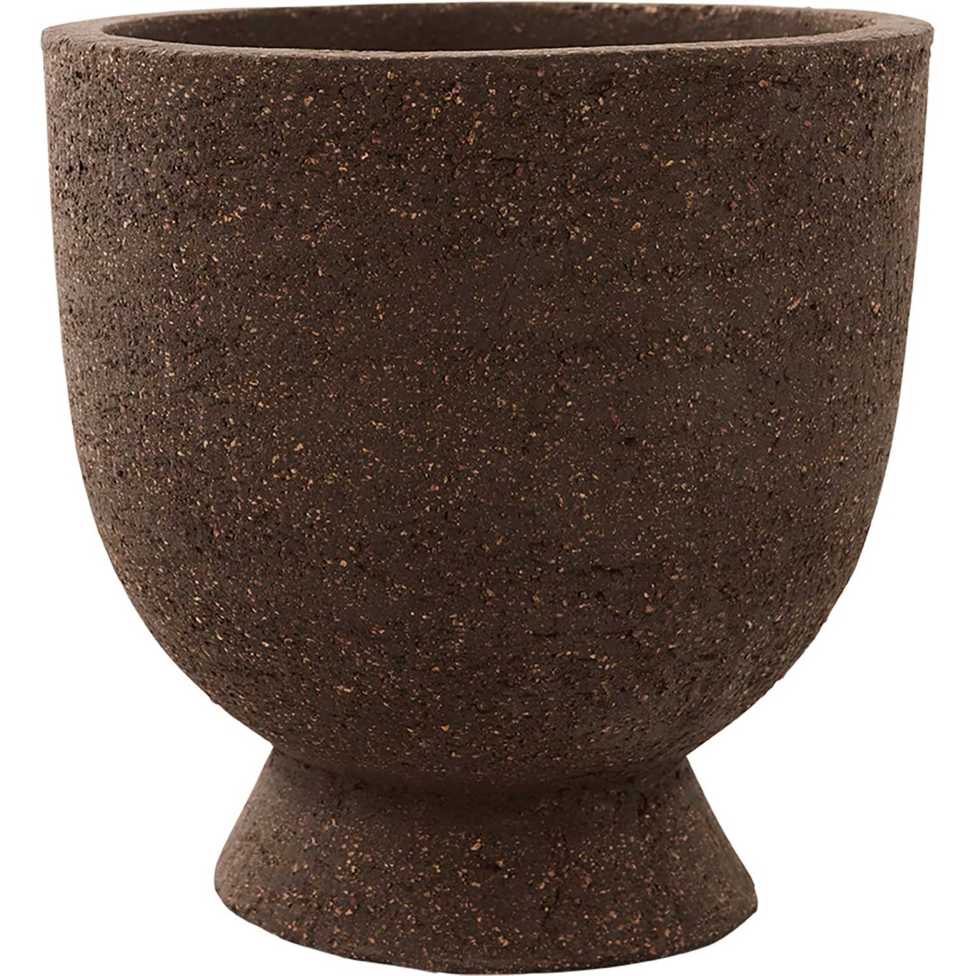 TERRA flowerpots/vase, Java Brown, 20xH20cm