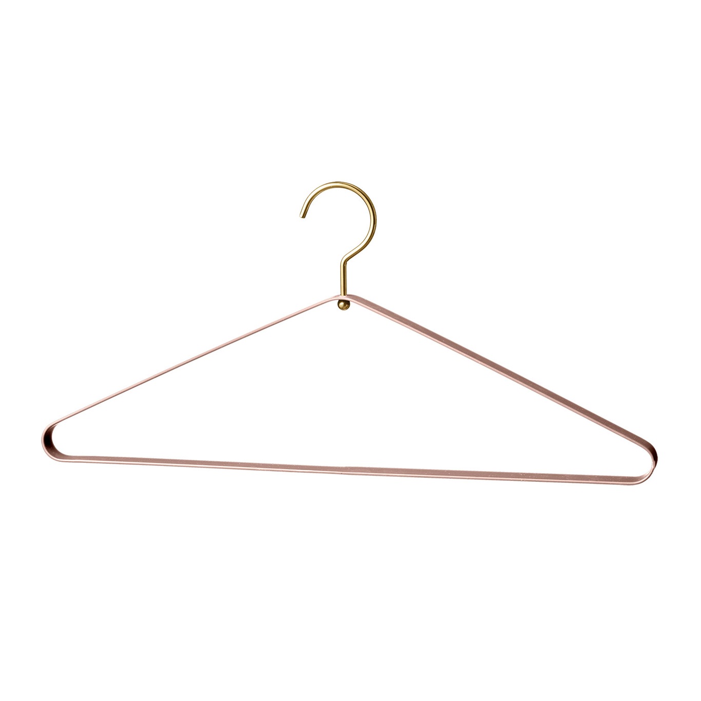 Vestis Clothes Hanger Set of 2, Rose/Gold