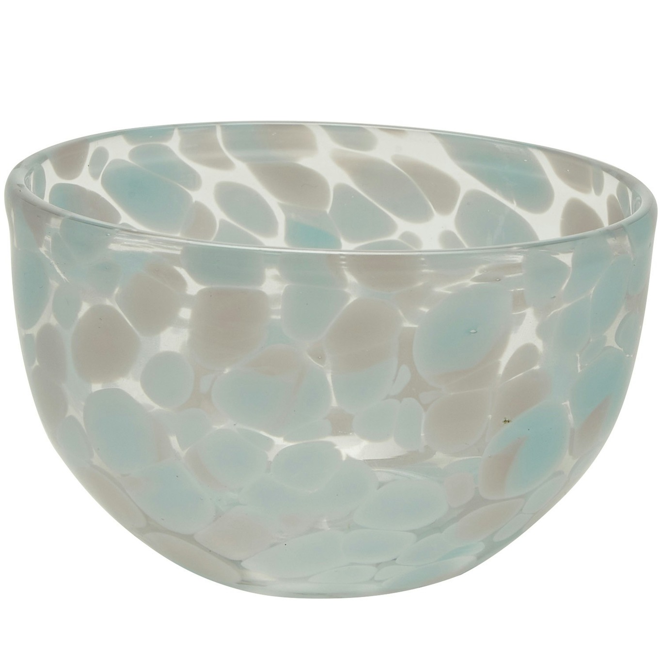 Dots Bowl Ø11 cm, Mint, Light Blue