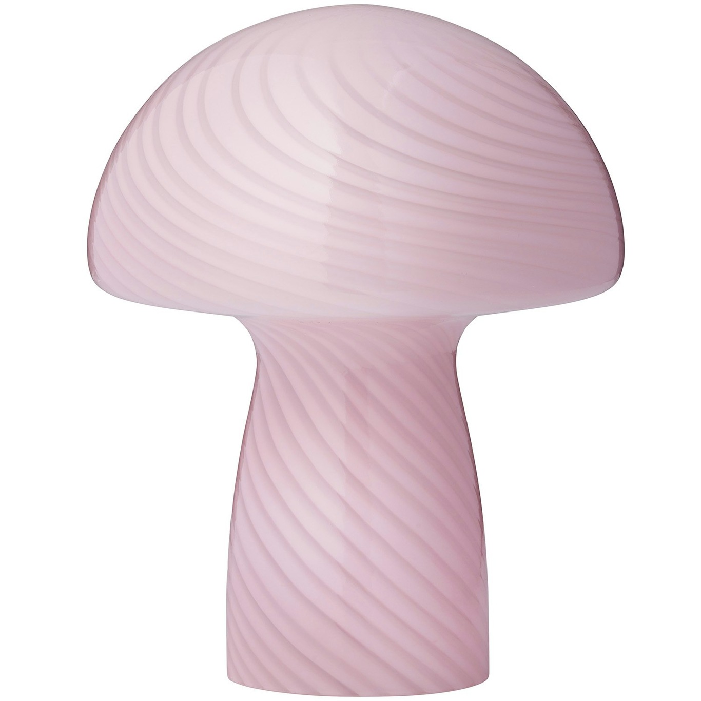 Mushroom Table Lamp 23 cm, Rose