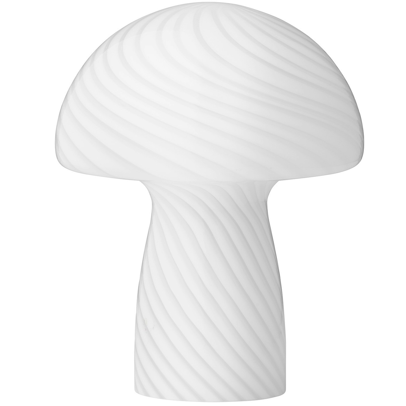 Mushroom Table Lamp 23 cm, White