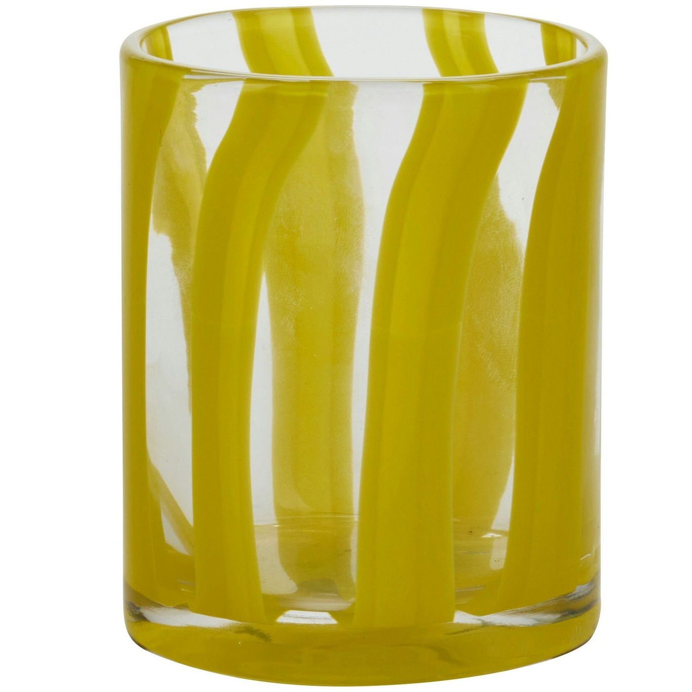 Glass 10 cm, Yellow