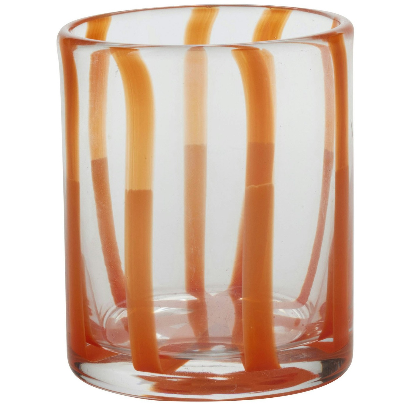 Glass 10 cm, Orange