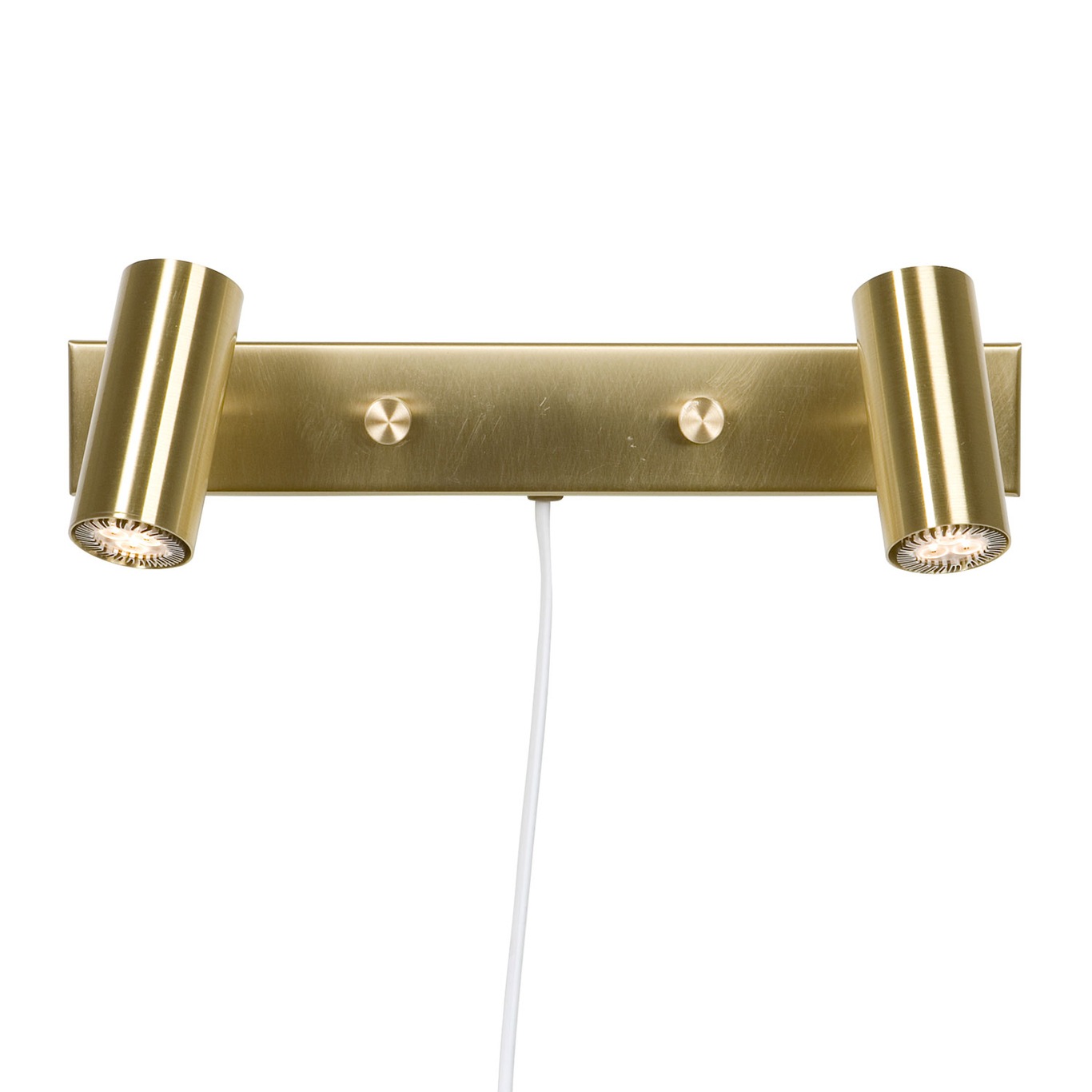 Cato Wall Lamp LED Double, Brass