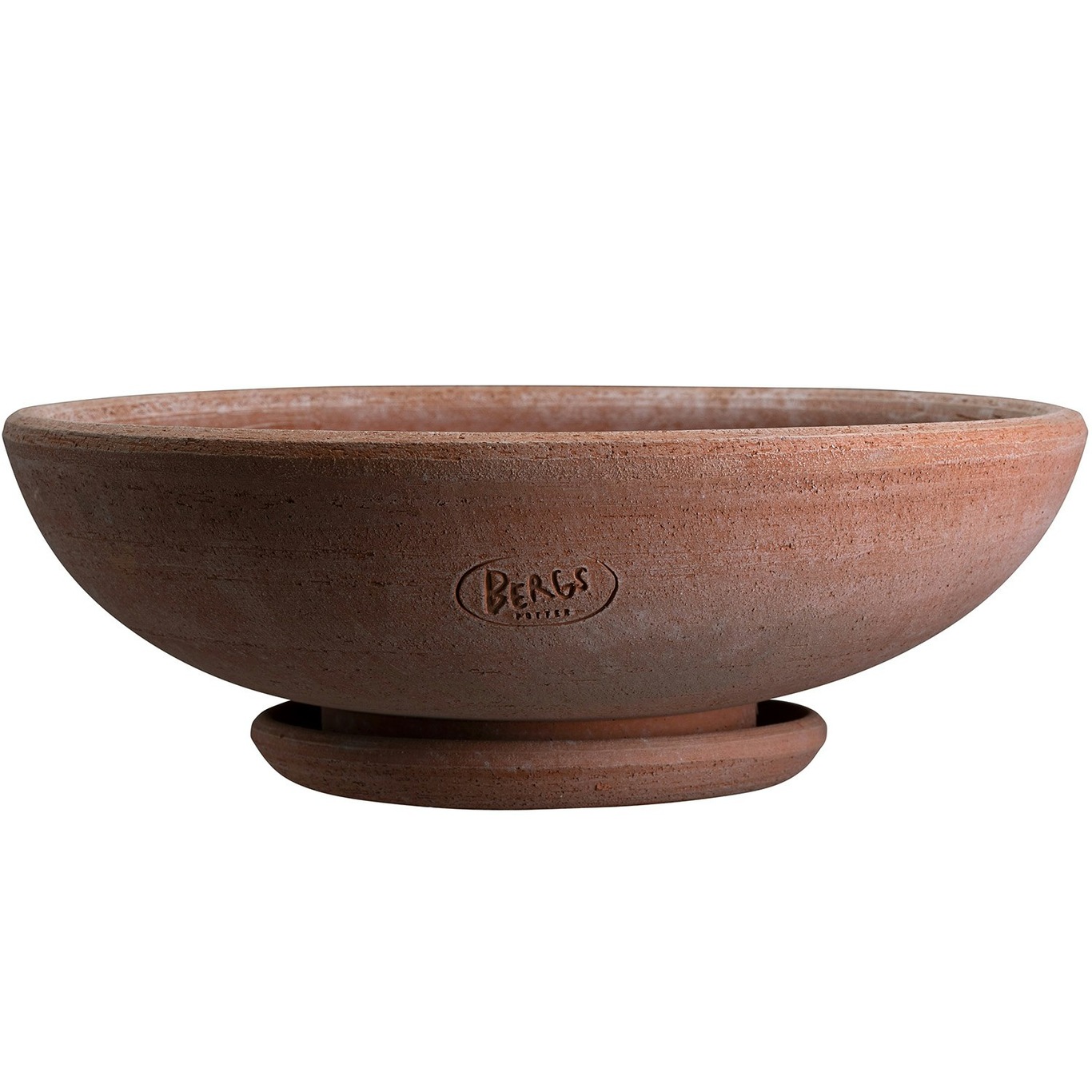 Ada Pot With Saucer Pink Ø25 cm