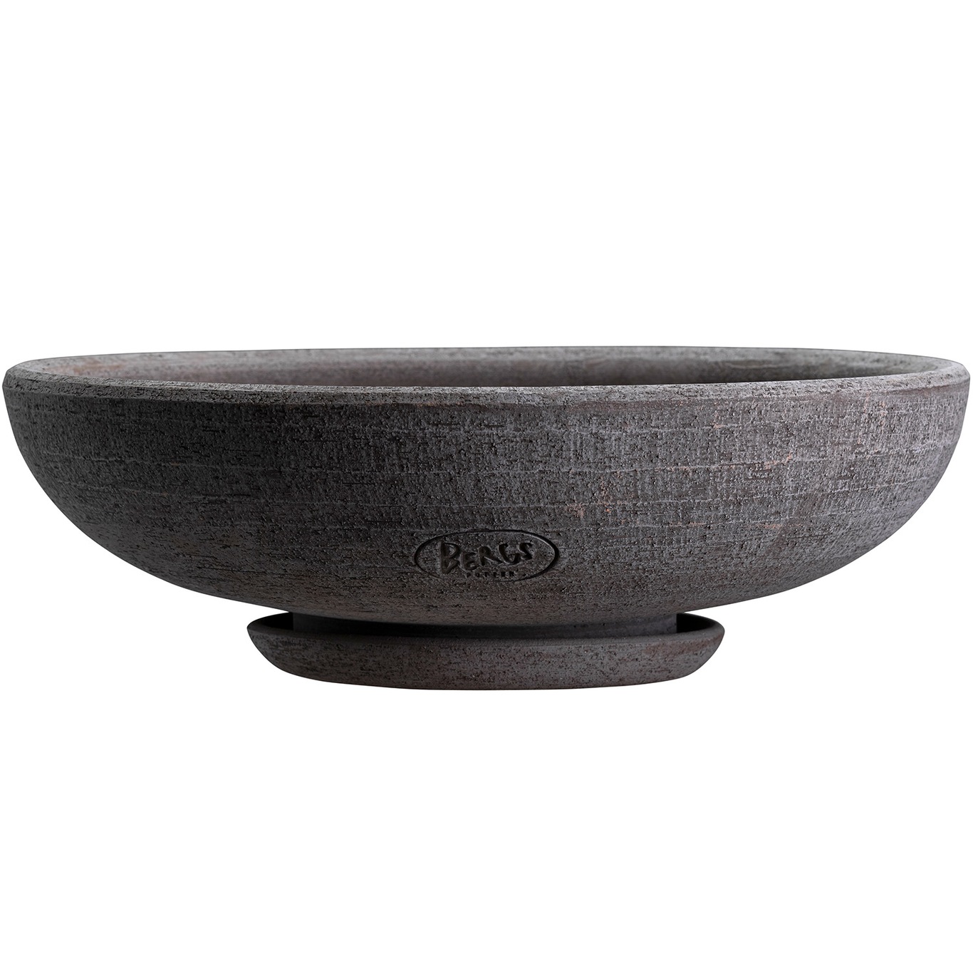 Ada Pot With Saucer Grey Ø25 cm