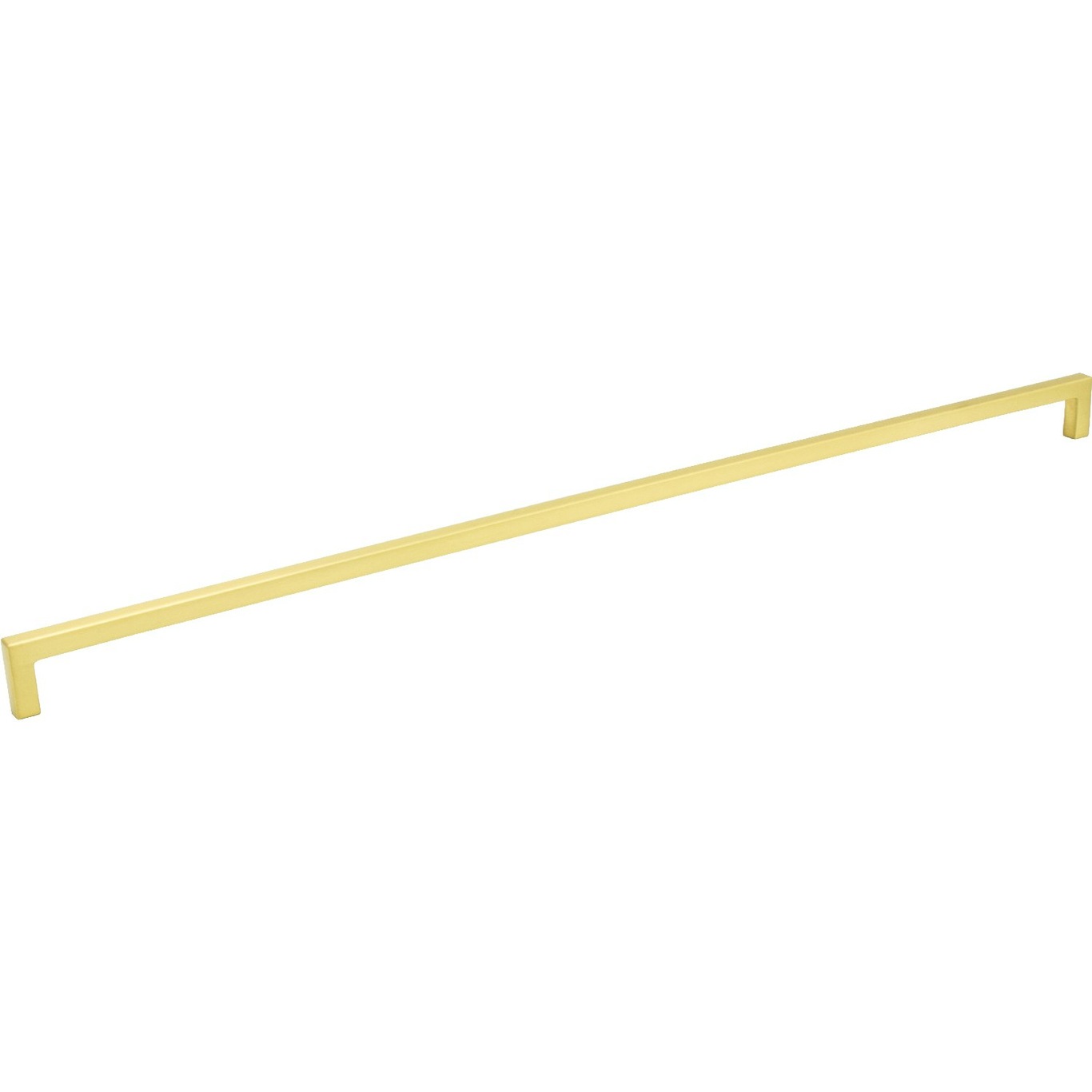 0143 Handle 492, Brushed Brass