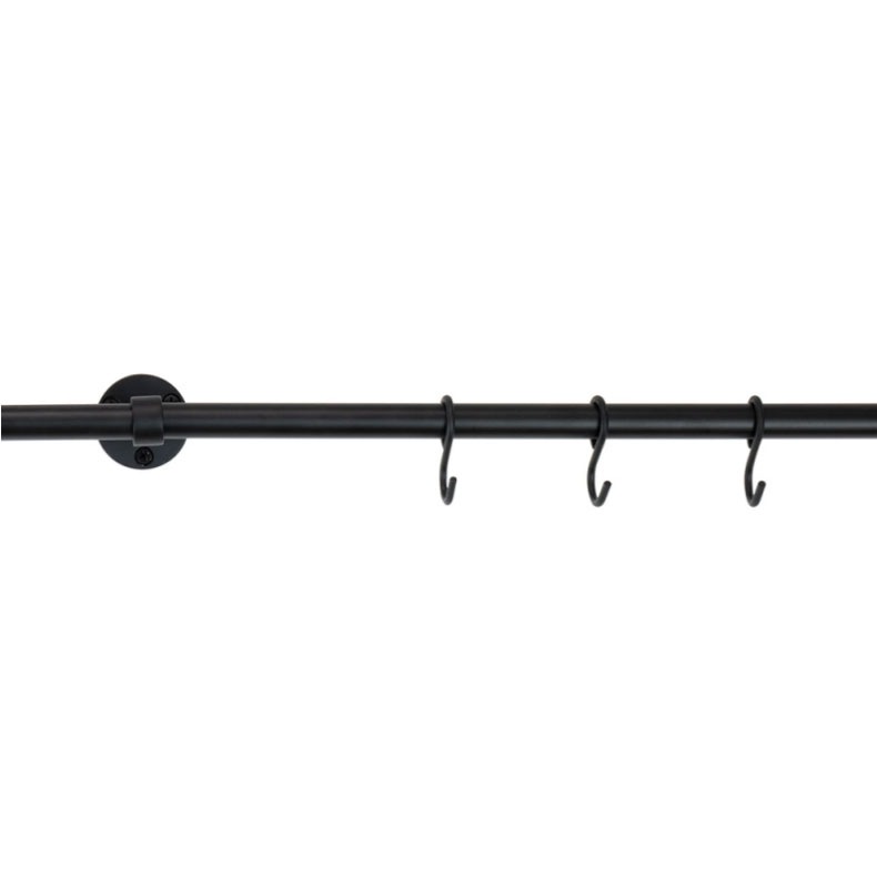 Aveny Extension Rod 600 mm, Matte Black