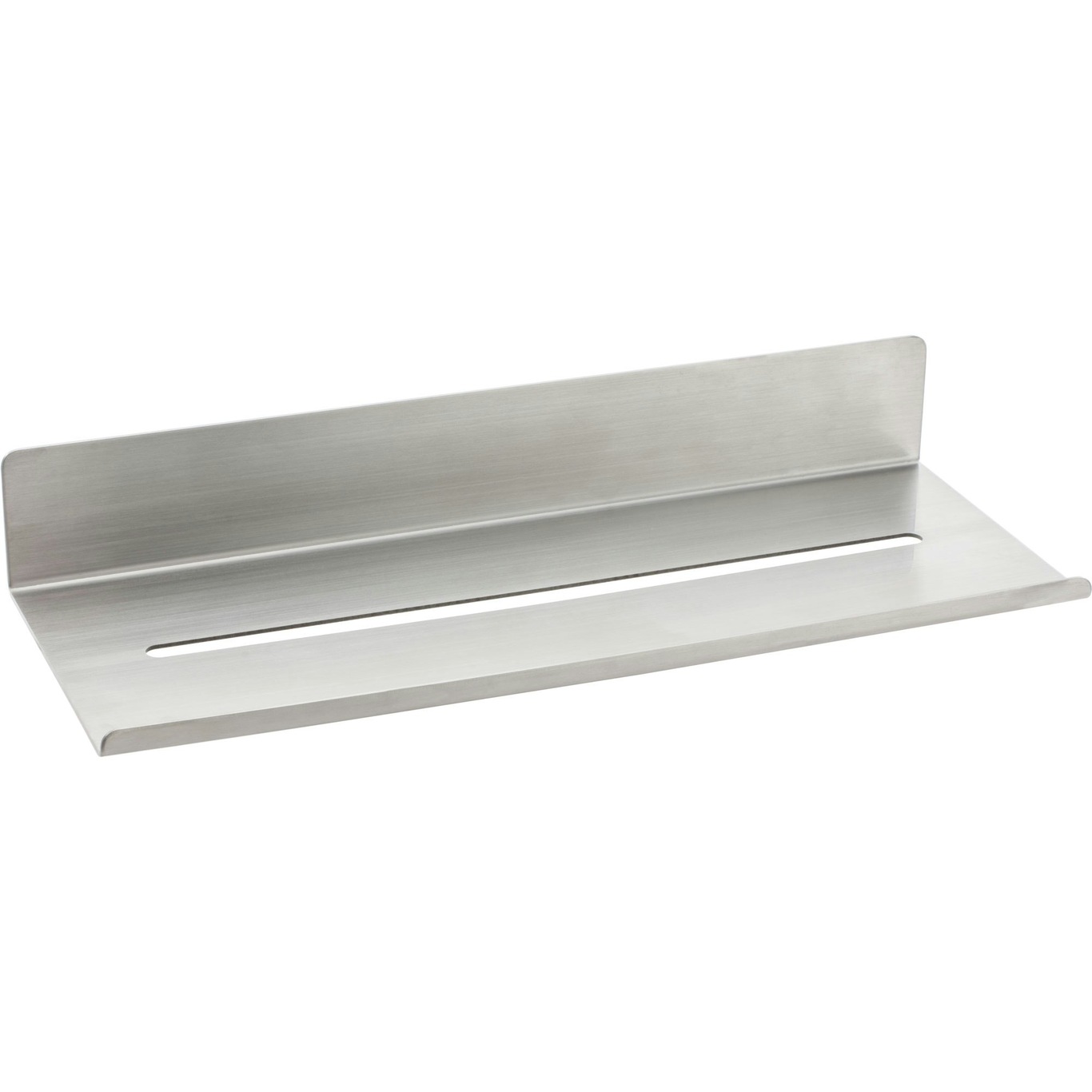 Base Shelf, Matte Brushed Stainless steel