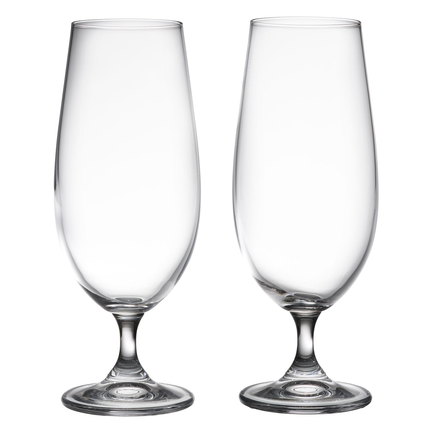 Bitz Beer Glass 2-pack, Clear