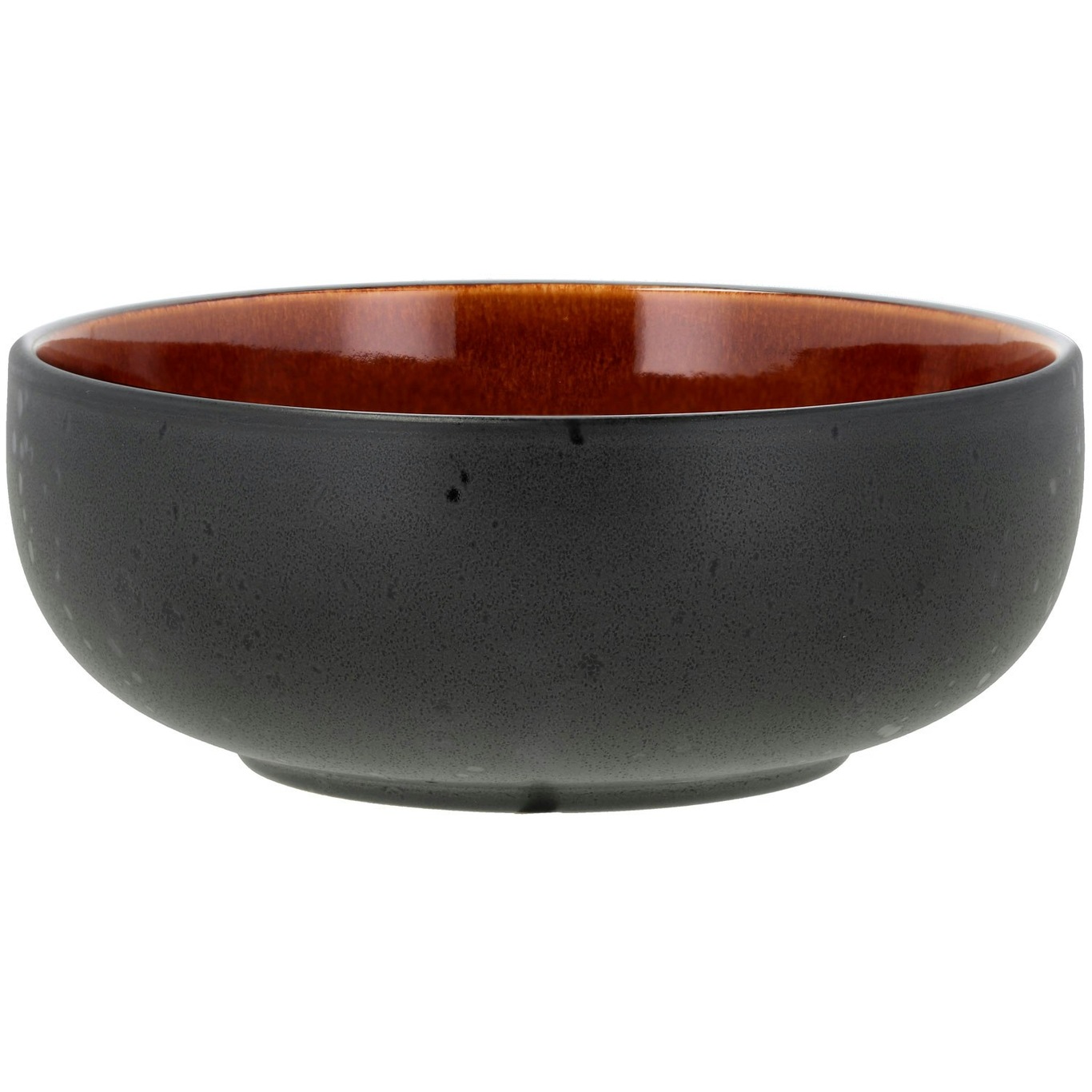 Bitz Ramen Bowl 18 cm, Black/Amber