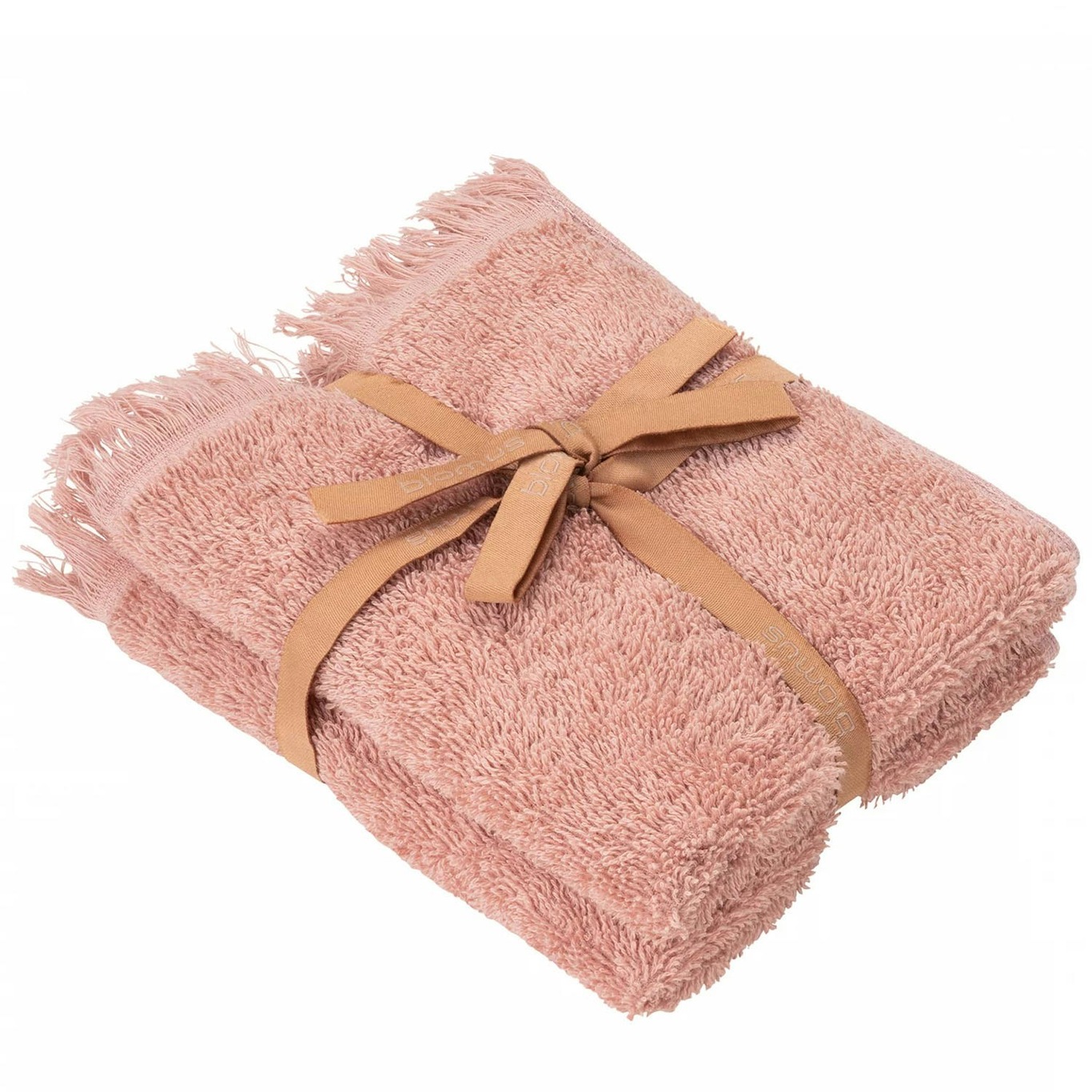 FRINO Guest Towel, Misty Rose