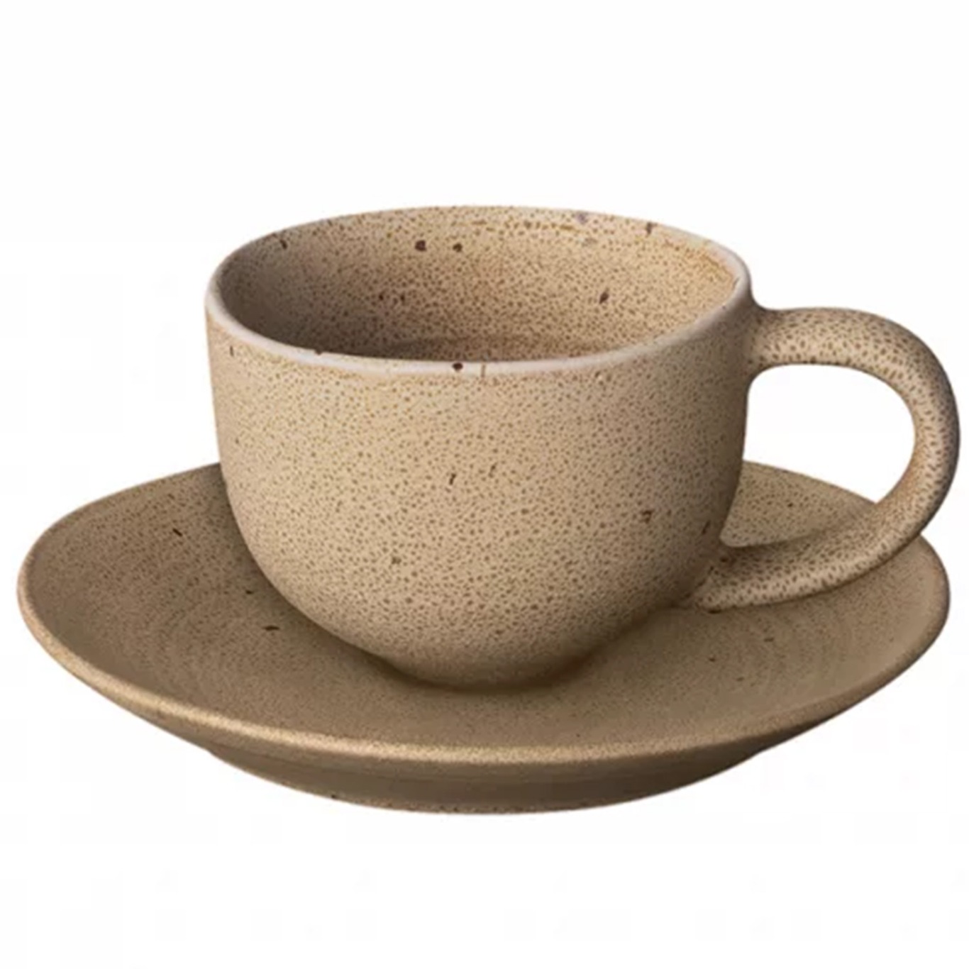 KUMI Espresso Cup With Saucer 2-pack, Fungi