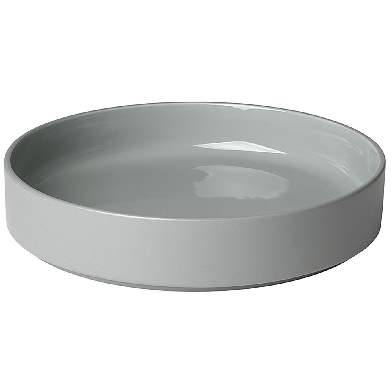 Pilar Deep Plate Mirage Grey, 20 cm
