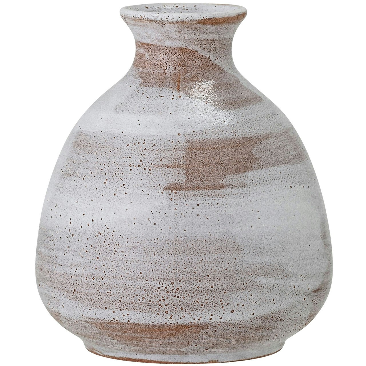 Delano Vase Stoneware 8,5 cm, White