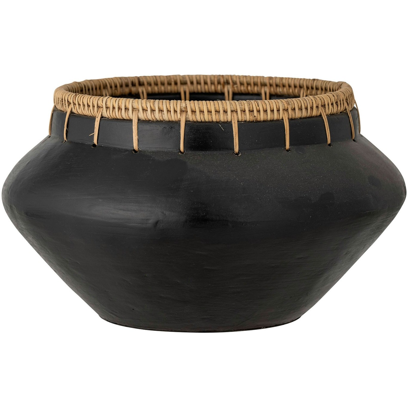 Dixon Deco Bowl, Black, Terracotta