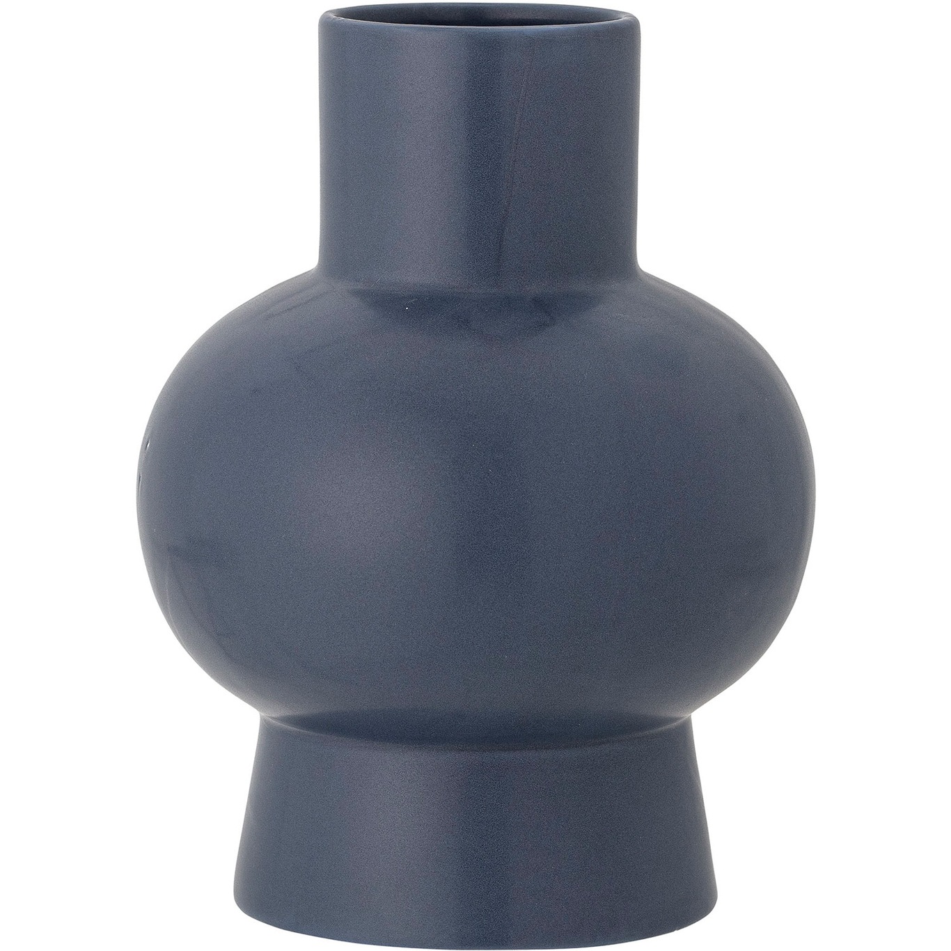 Iko Vase Stoneware 19 cm, Blue