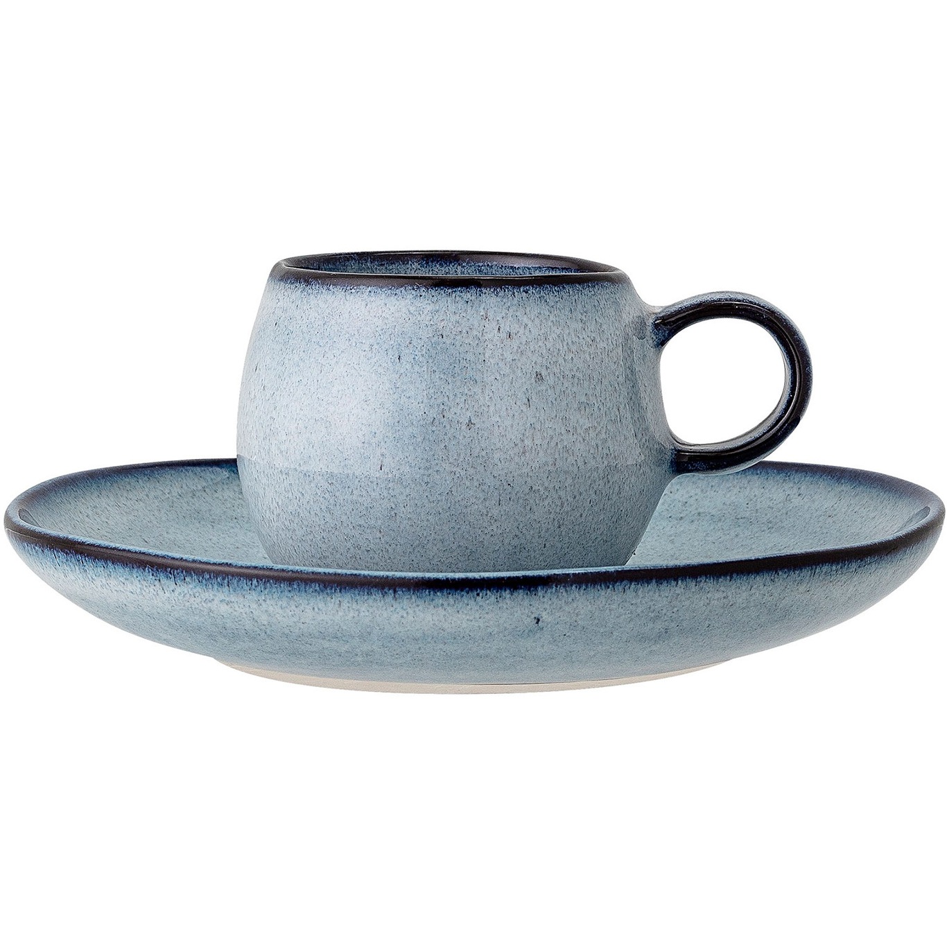 Sandrine Espressocup With Saucer, Blue