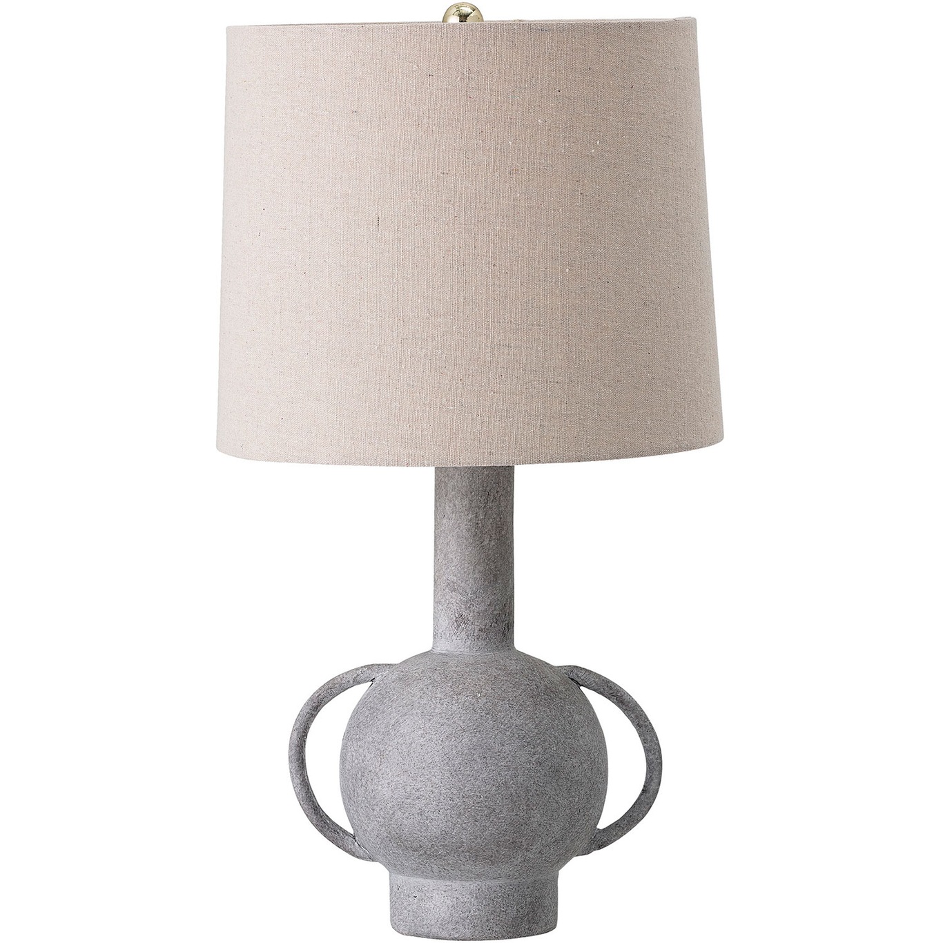 Terrakotta Table Lamp, Grey