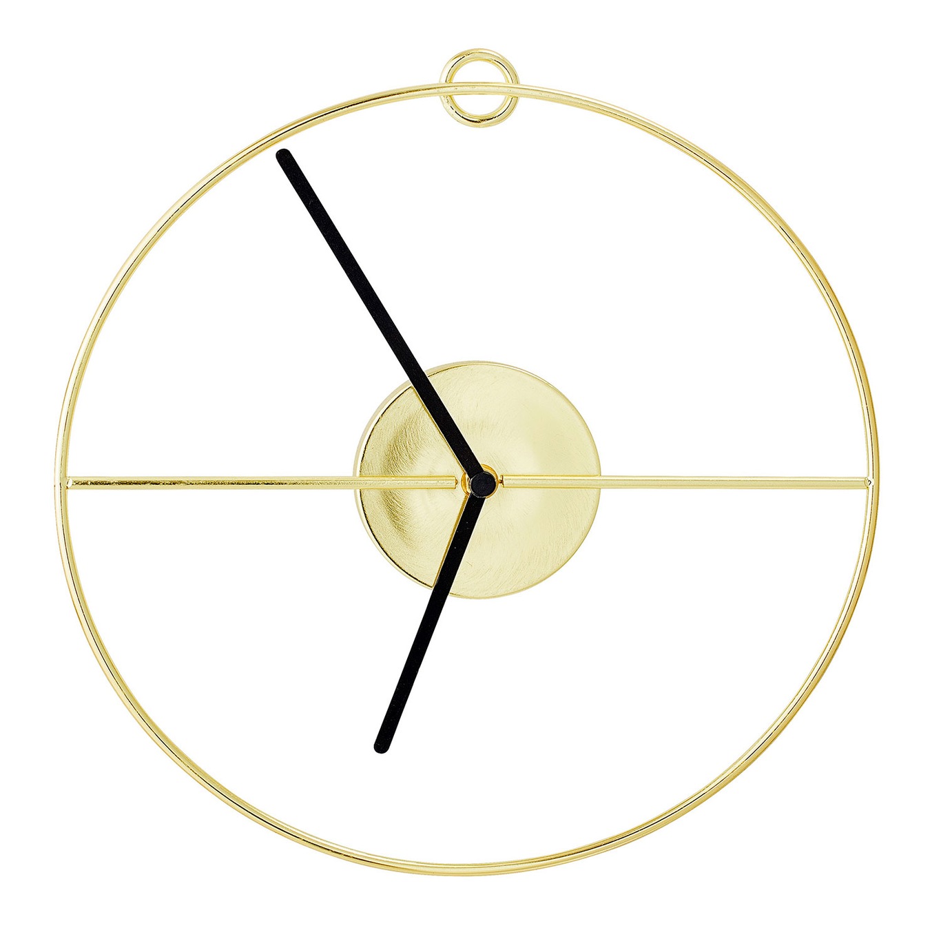 Wall Clock Ø30cm, Gold