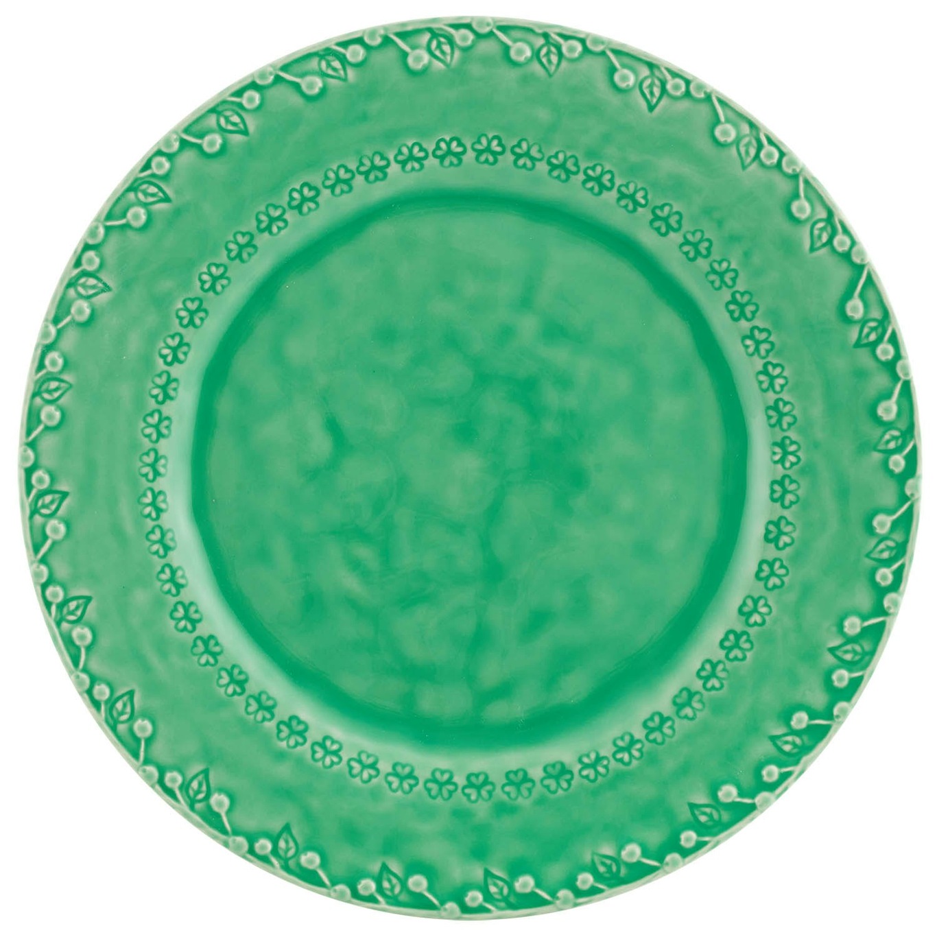 Flora Dinner Plate 29 cm, Green