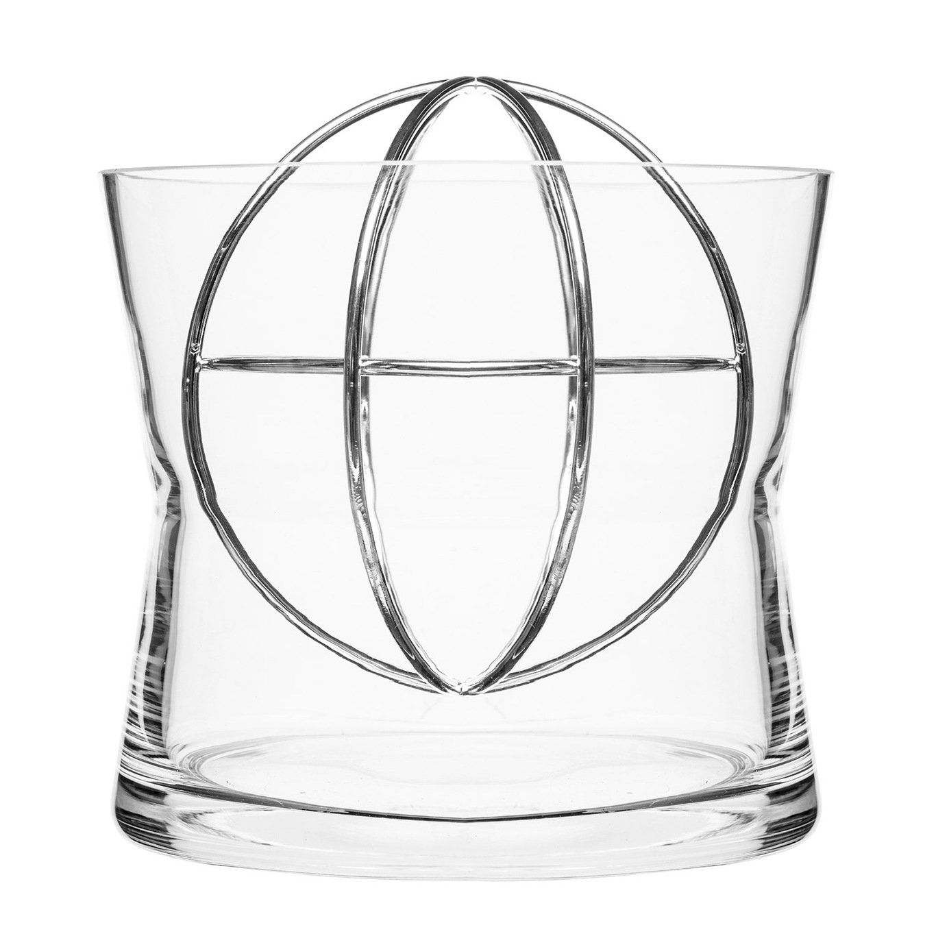 Sphere Vase Large, Stainless Steel