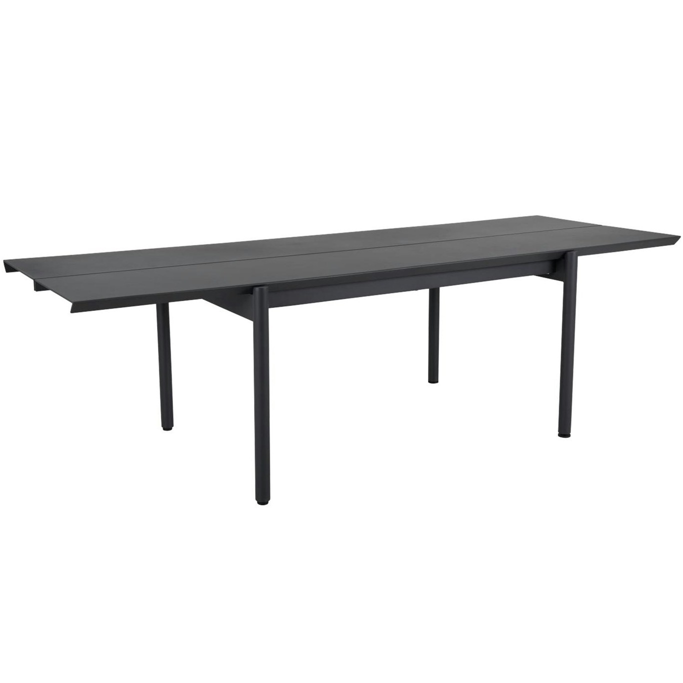 B45 Dining Table Aluminium / Metal 92x250 cm, Black