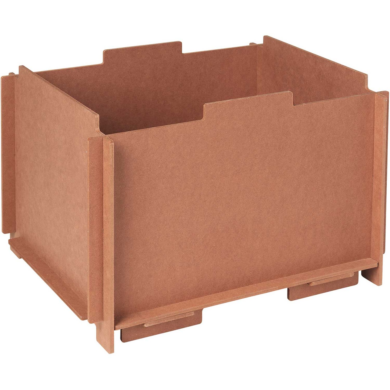 Stacie Storage Box 34x44 cm, Brown