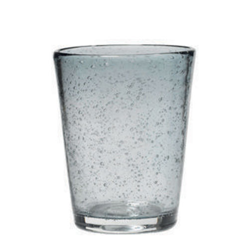 Bubble Water glass 22 cl, Grey