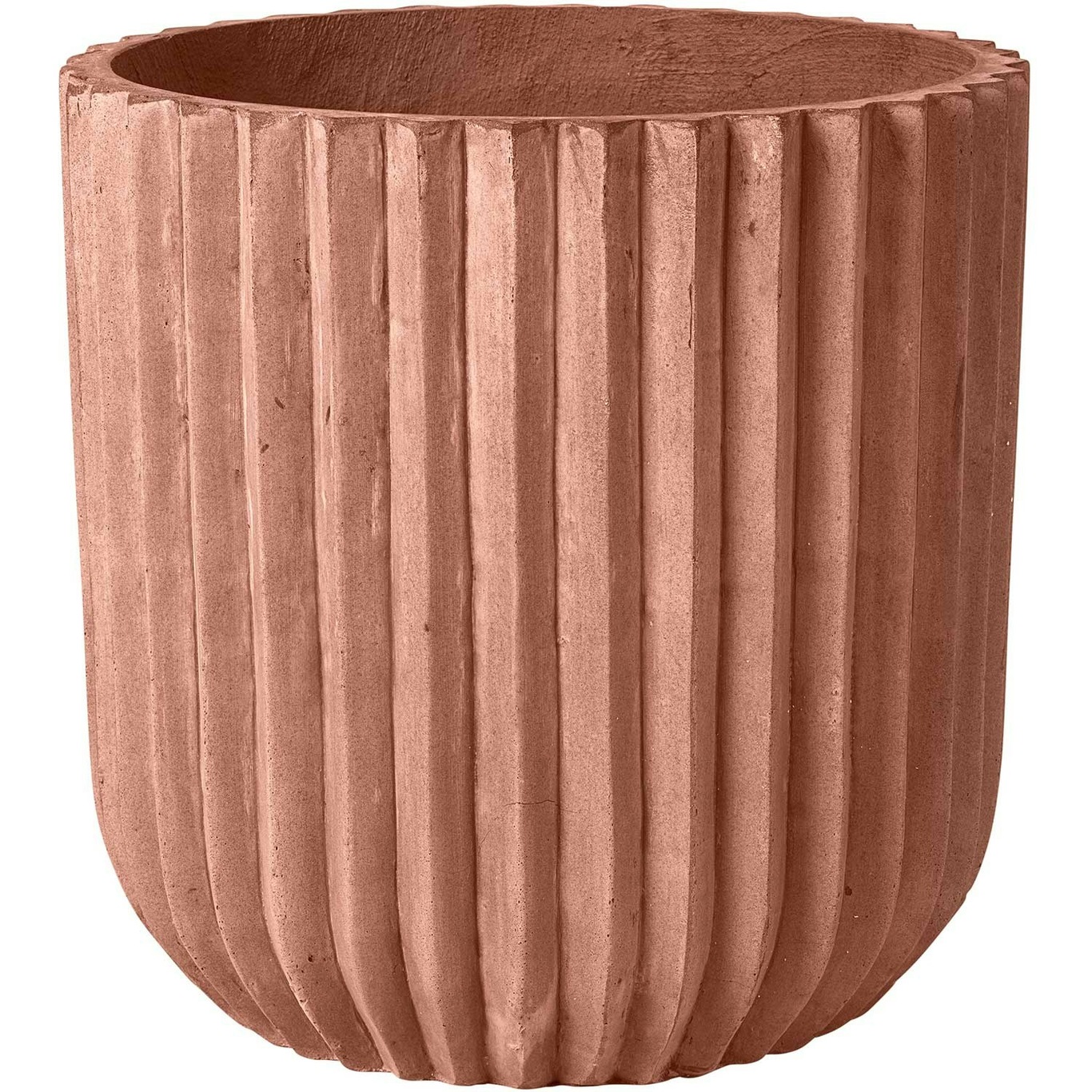 Fiber Pot Ø50 cm, Terracotta