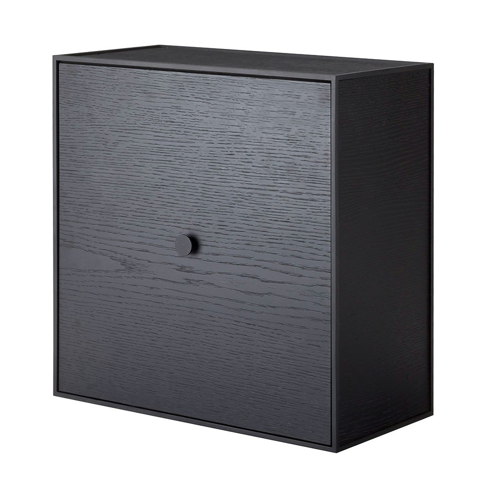 Frame 42 Cube With Door, Black Stained Ash