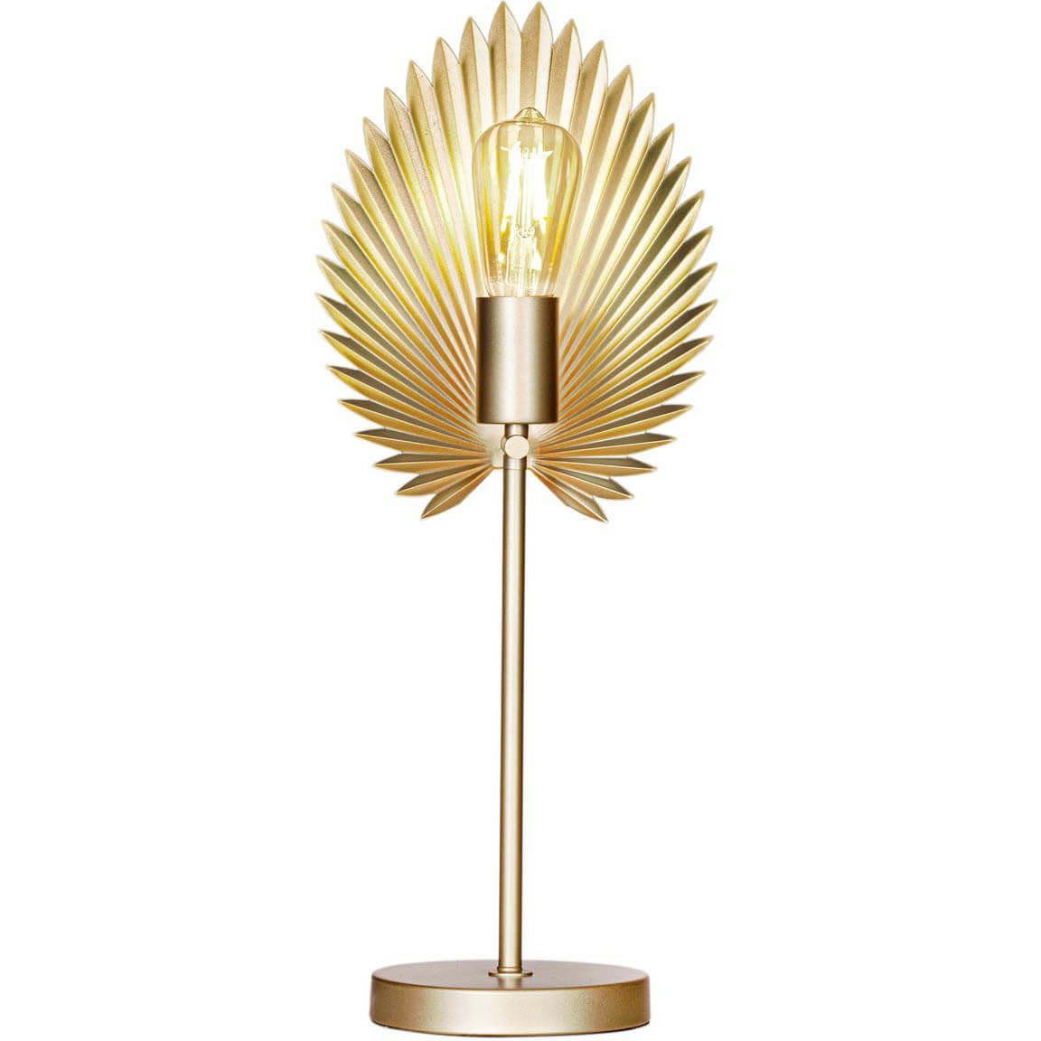 Aruba Table Lamp, Matte Gold