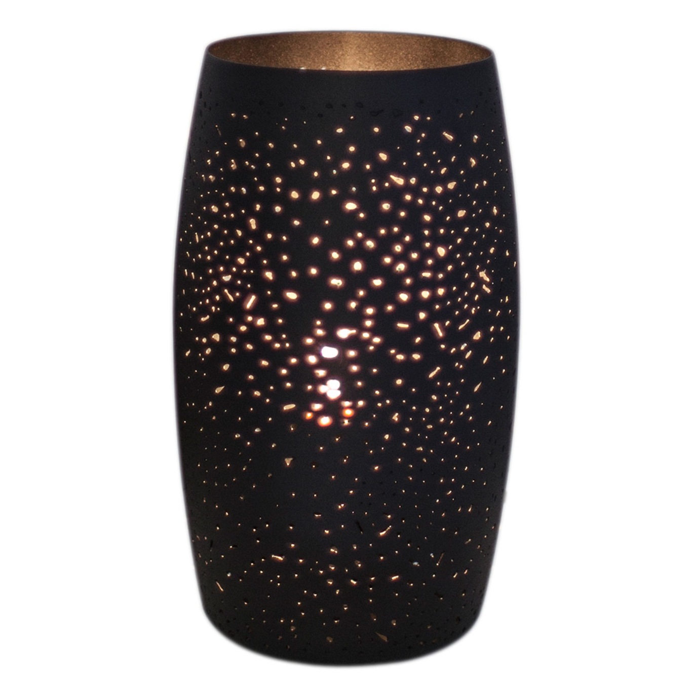 Colby Table Lamp, Sand-Black